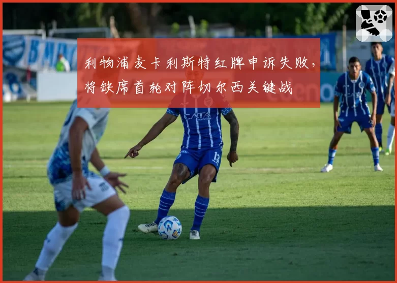 利物浦麦卡利斯特红牌申诉失败,将缺席首轮对阵切尔西关键战